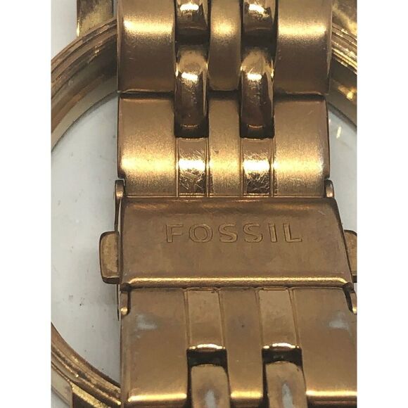 Authentic Fossil Watch Bracelet Links Parts Case Band 18mm L286 - Picture 4 of 6